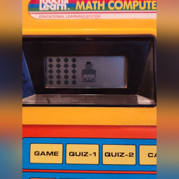 Playtime Touch & Learn Math Computer 1987 Vintage - Picture 7 of 10